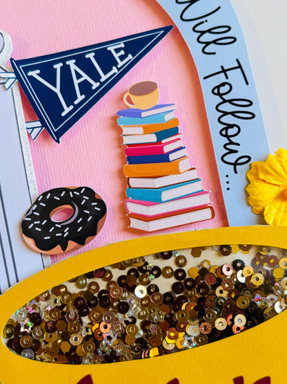 Autumn Girl Cake Topper