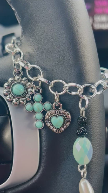 Everlasting Love Native Car Charm