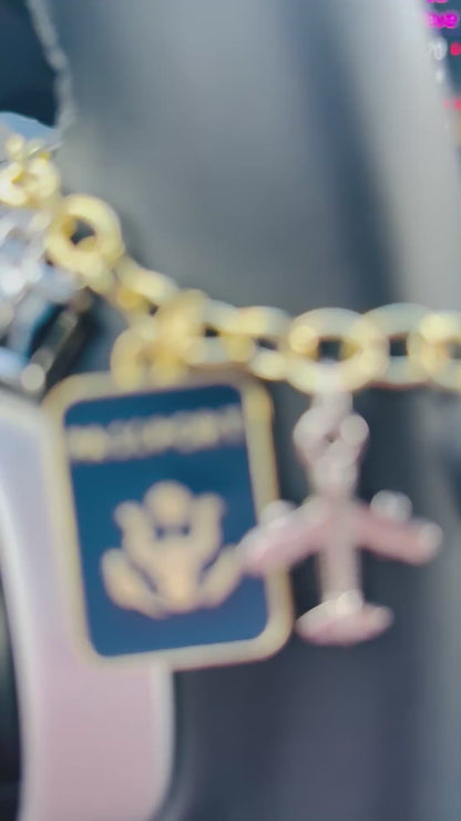 Wanderlust Traveler Car Charm
