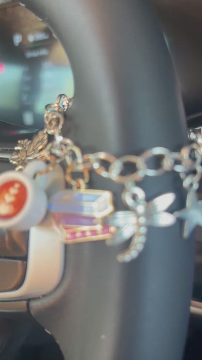 Autumn Girl Car Charm