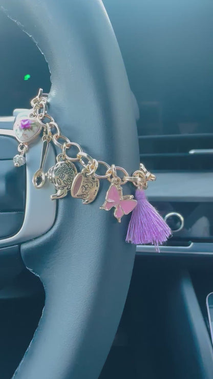 Tea Time, Darling..Car Charm