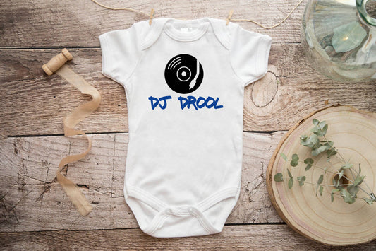 DJ Drool Baby Onesie