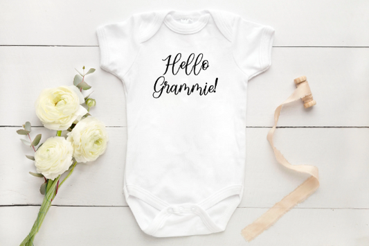Hello Grammie! Baby Announcement