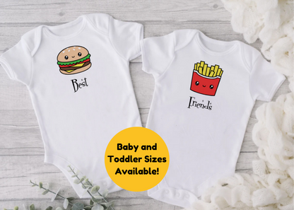 Twin Burger & Fries Best Friends Set