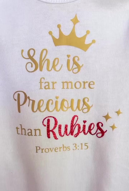 Far More Precious than Rubies...Proverbs 3:15