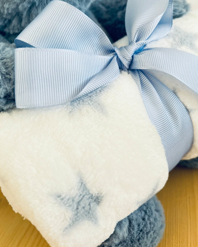 Dino Triceratops Plush and Blanket Gift Set