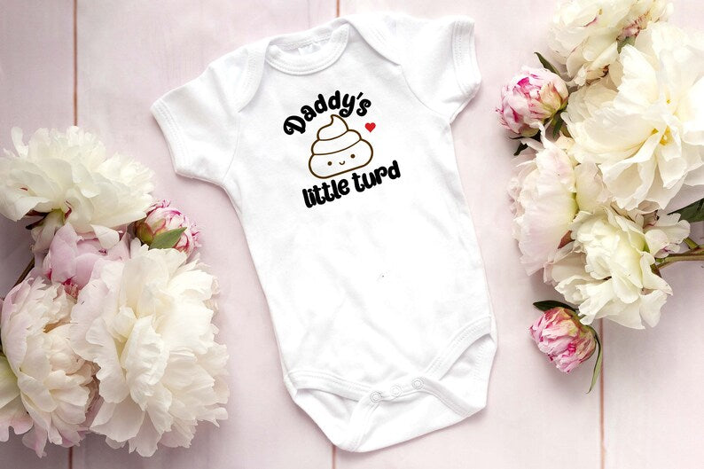 Daddy’s/Mommy’s Little Turd Onesie