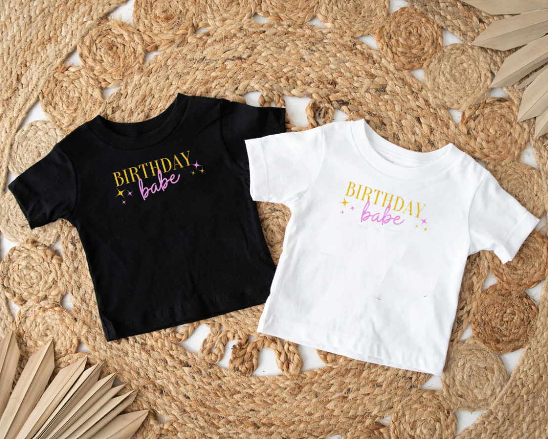 Birthday Babe Toddler Tee