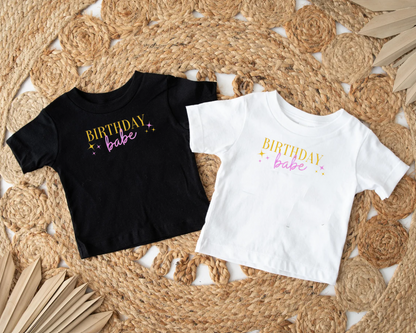 Birthday Babe Toddler Tee