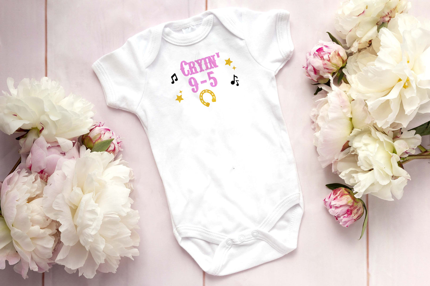 Cryin’ 9-5  Onesie/Tee